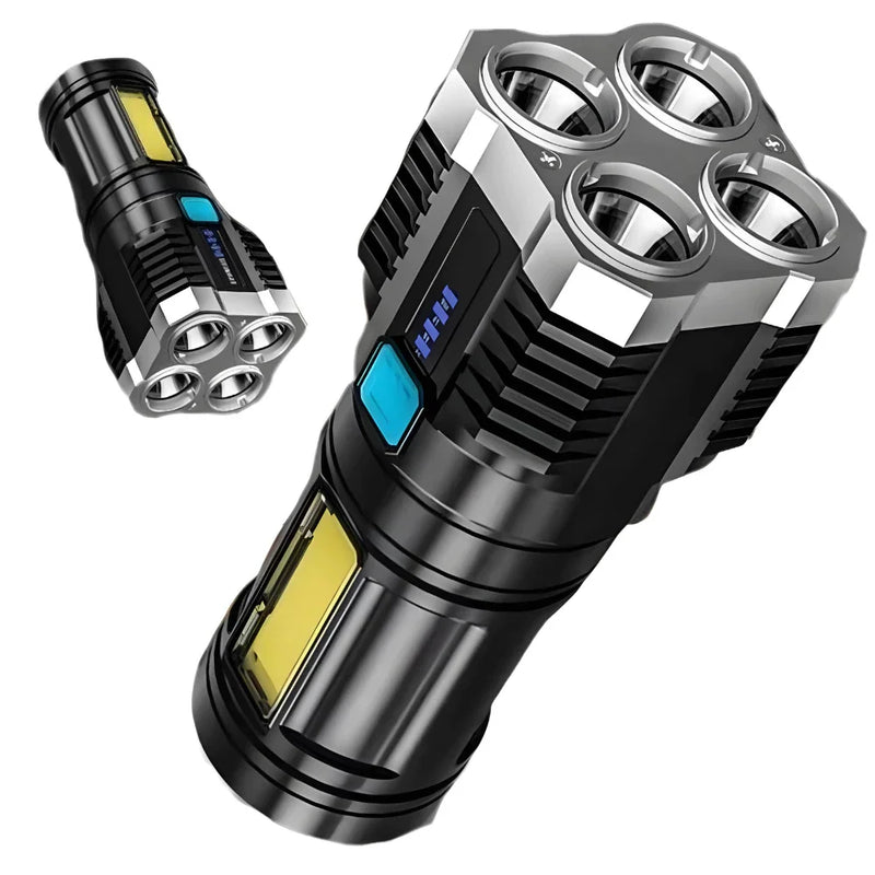 Tool Case Kit 46 Pieces Latch Wrench + Tatica Flashlight Led Powerful Multifunction 5 in 1 Rechargeable Usb