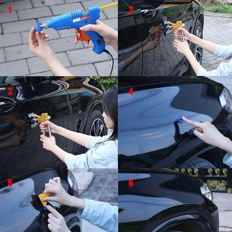 Kit de ferramentas para pequenos amassados automotivos